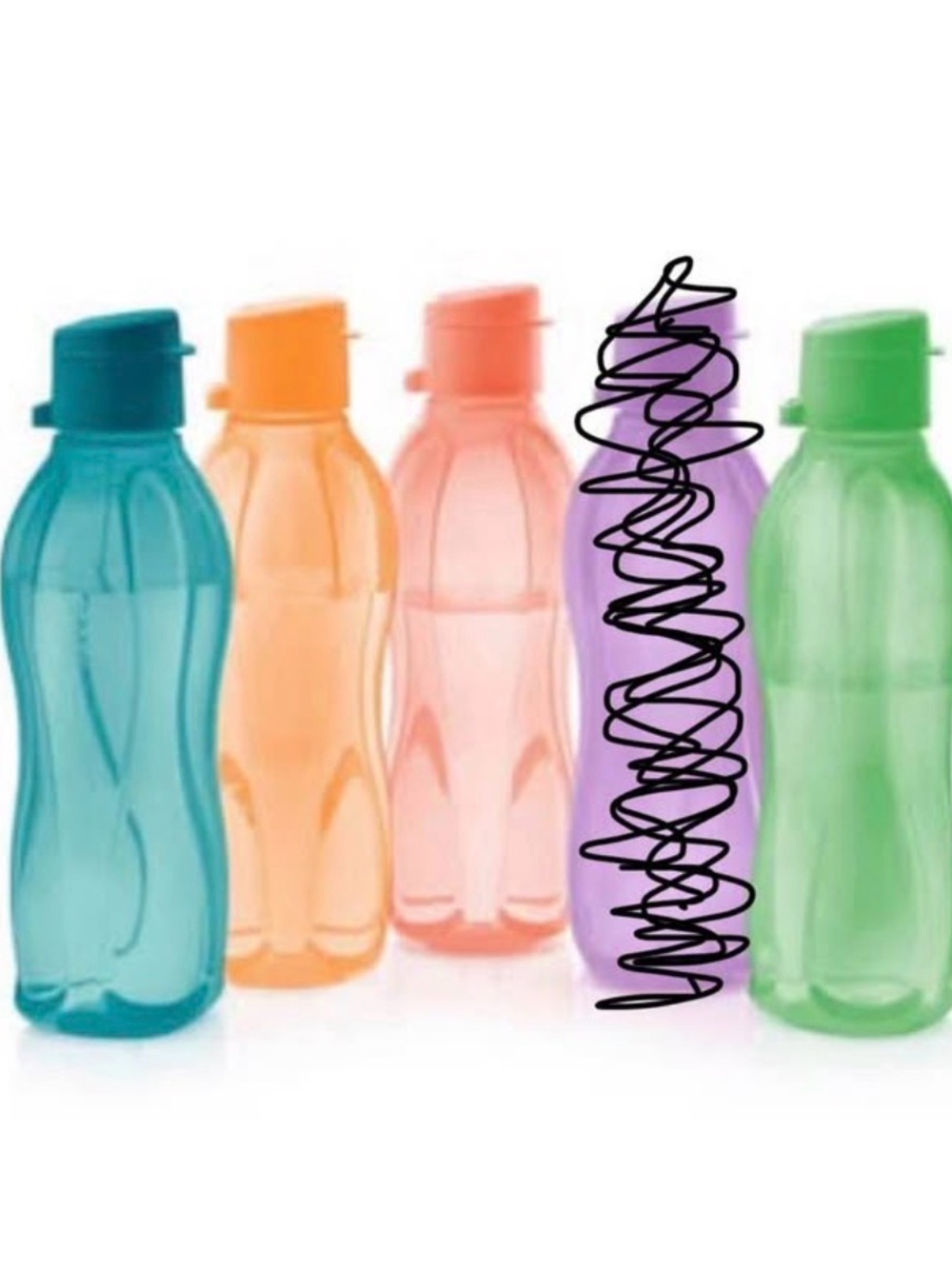 Tupperware Eco Reusable Water Bottles 16oz